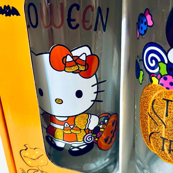π Hello Kitty Halloween Drinking Glasses - Picture 8 of 9